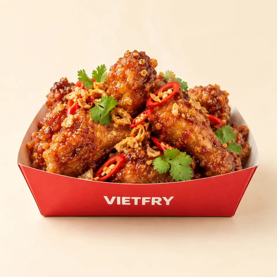 Gà sốt Việt (nước mắm)